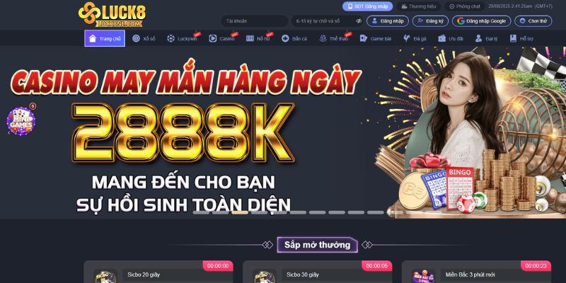 Giới thiệu tổng quan về thương hiệu Luck8
